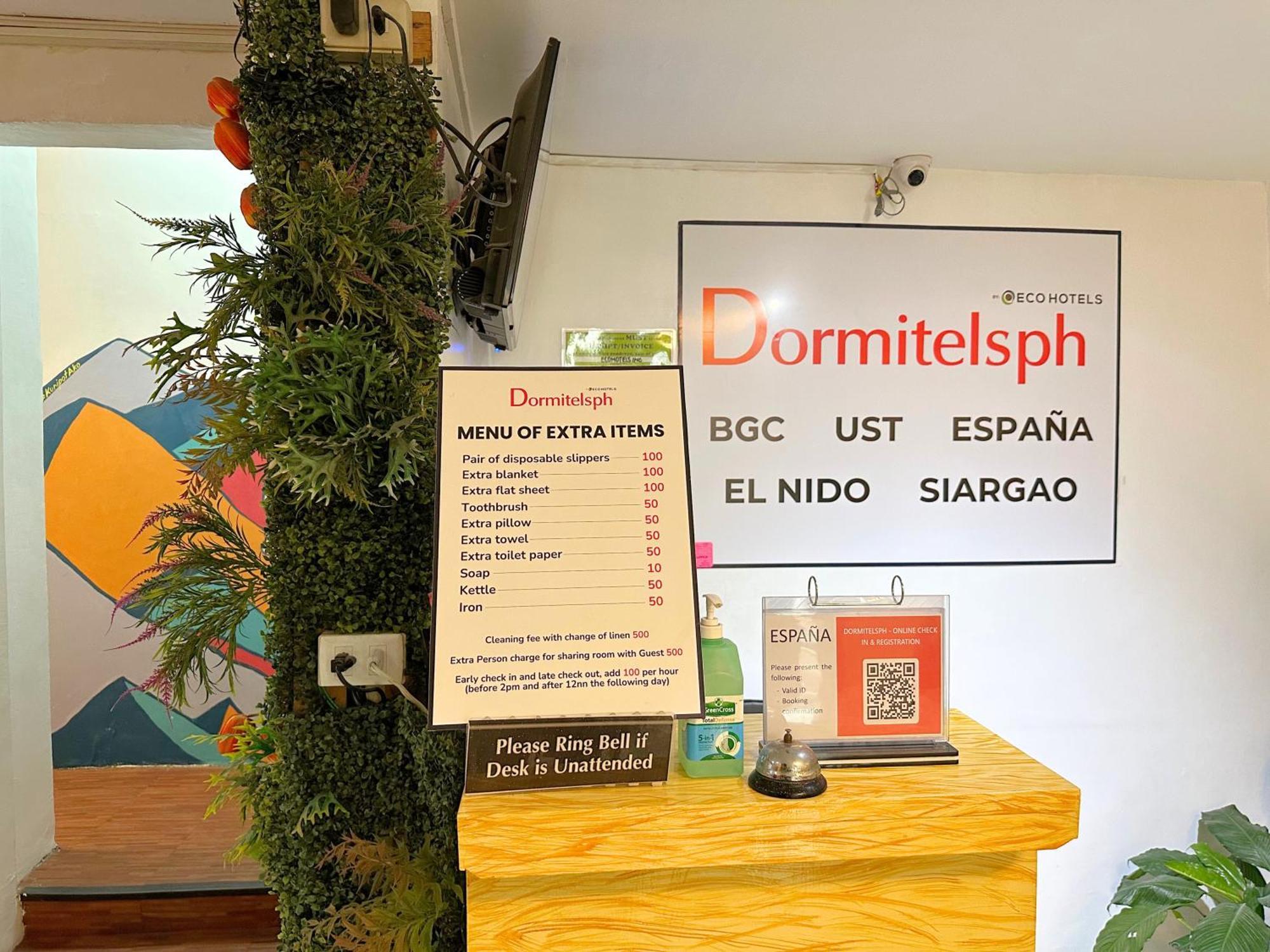 Dormitelsph Espana Manila Exterior foto